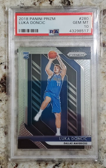 2018 Prizm LUKA DONCIC PSA 10