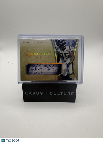 2005 Upper Deck Exquisite Collection Exquisite Signature Antonio Gates #ES-AN /35