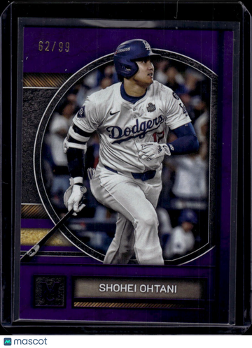 2025 Topps Museum Collection Shohei Ohtani #1 Purple /50
