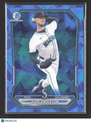 2026 Bowman Chrome Kade Anderson #BCP-19 Blue Sapphire Refractor