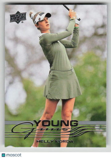 2026 Upper Deck Golf Young Guns Nelly Korda #101