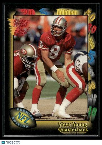 1991 Wild Card Steve Young #86