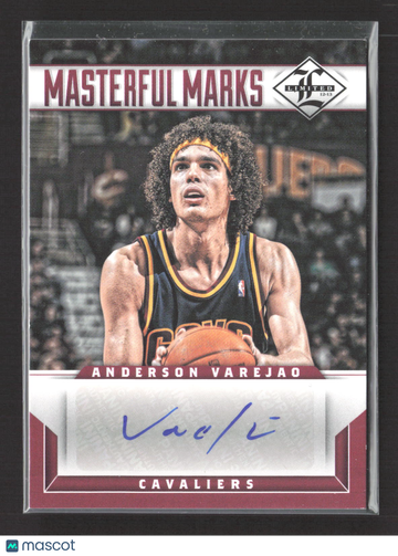2012 Panini Limited Masterful Marks Anderson Varejao #23 66/96 Auto