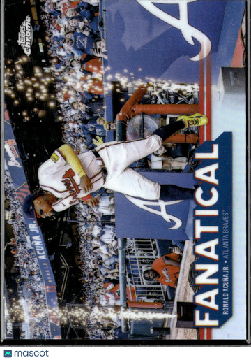Ronald Acuña Jr. 2025 Topps Chrome Fanatical Atlanta Braves