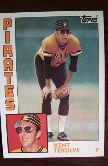 84 Topps Kent tekulve