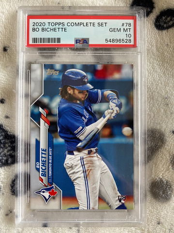 2020 Topps Bo Bichette Complete Set