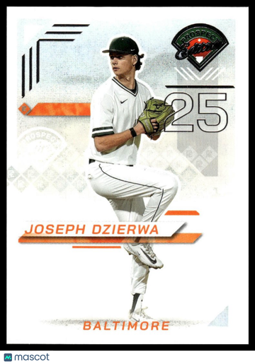 2025 Panini Prospect Edition Joseph Dzierwa #96