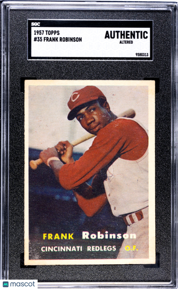 1957 Topps Frank Robinson #35 SGC A