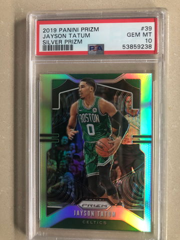 2019 Panini Prizm Jayson Tatum Silver Prizm