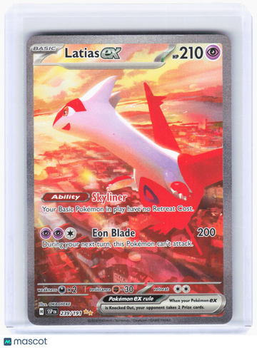 Surging Sparks Latias ex Holo Special Illustration Rare (Lightly Played) #239/191