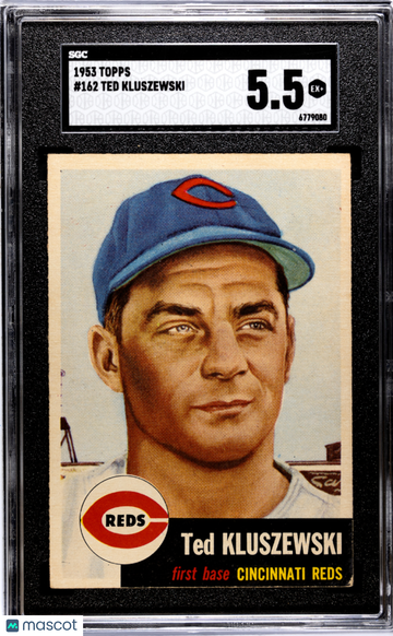 1953 Topps Ted Kluszewski #162 SGC 5.5