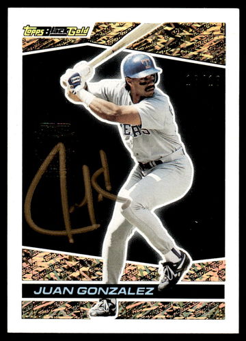 1993 Topps Black Gold Juan Gonzalez #32