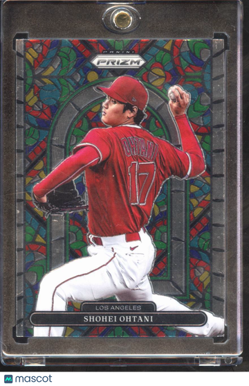 2022 Panini Prizm Baseball Stained Glass Shohei Ohtani #SG-3