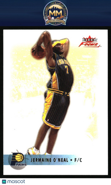 2003-04 Fleer Focus Jermaine O'Neal #88 Indiana Pacers