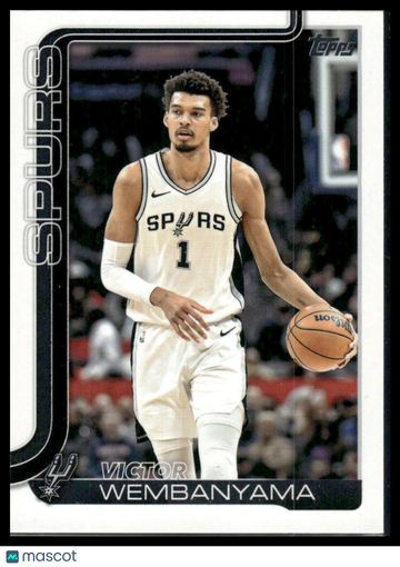 2025 Topps Flagship Basketball Victor Wembanyama #195