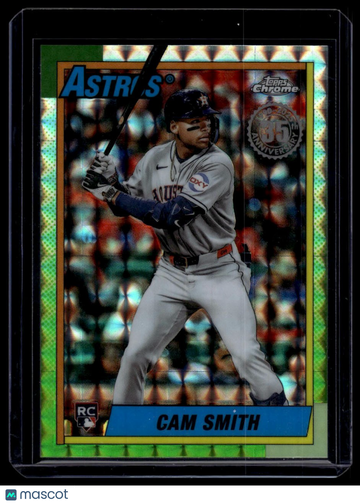 2025 Topps Chrome Update Cam Smith #90CU-15 1990 Topps Chrome Geometric Refractor