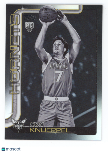 2025 Topps Kon Knueppel #204 Blackouit RC