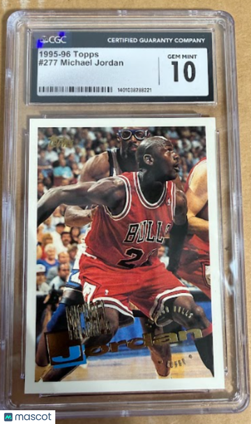 1995-96 Topps Michael Jordan #277 CGC 10