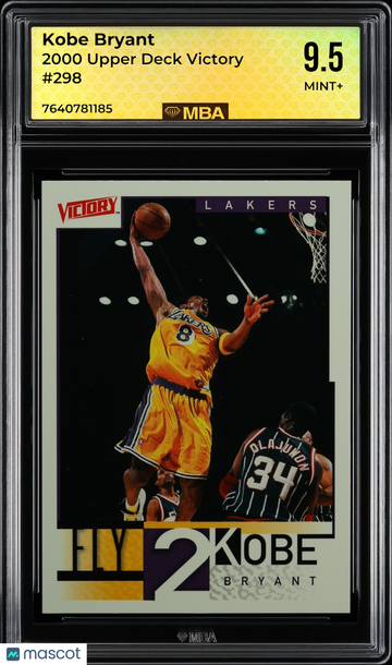 2000 Upper Deck Victory Kobe Bryant #298 MBA 9.5