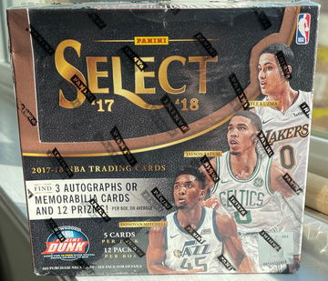 17 18 Panini Select Hobby Box Tatum