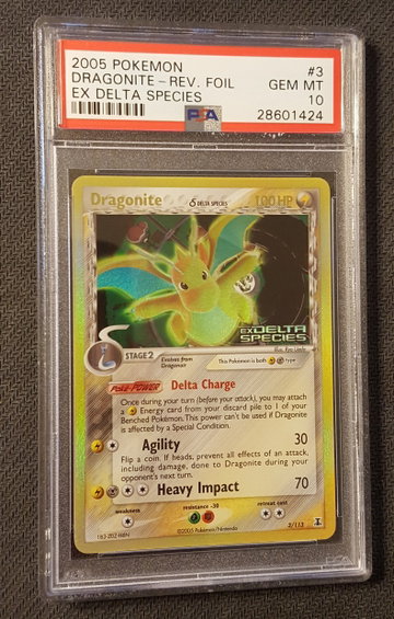Pokemon Dragonite Ex Delta Species PSA 10