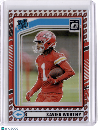 2024 Panini Donruss Optic Football Xavier Worthy #398