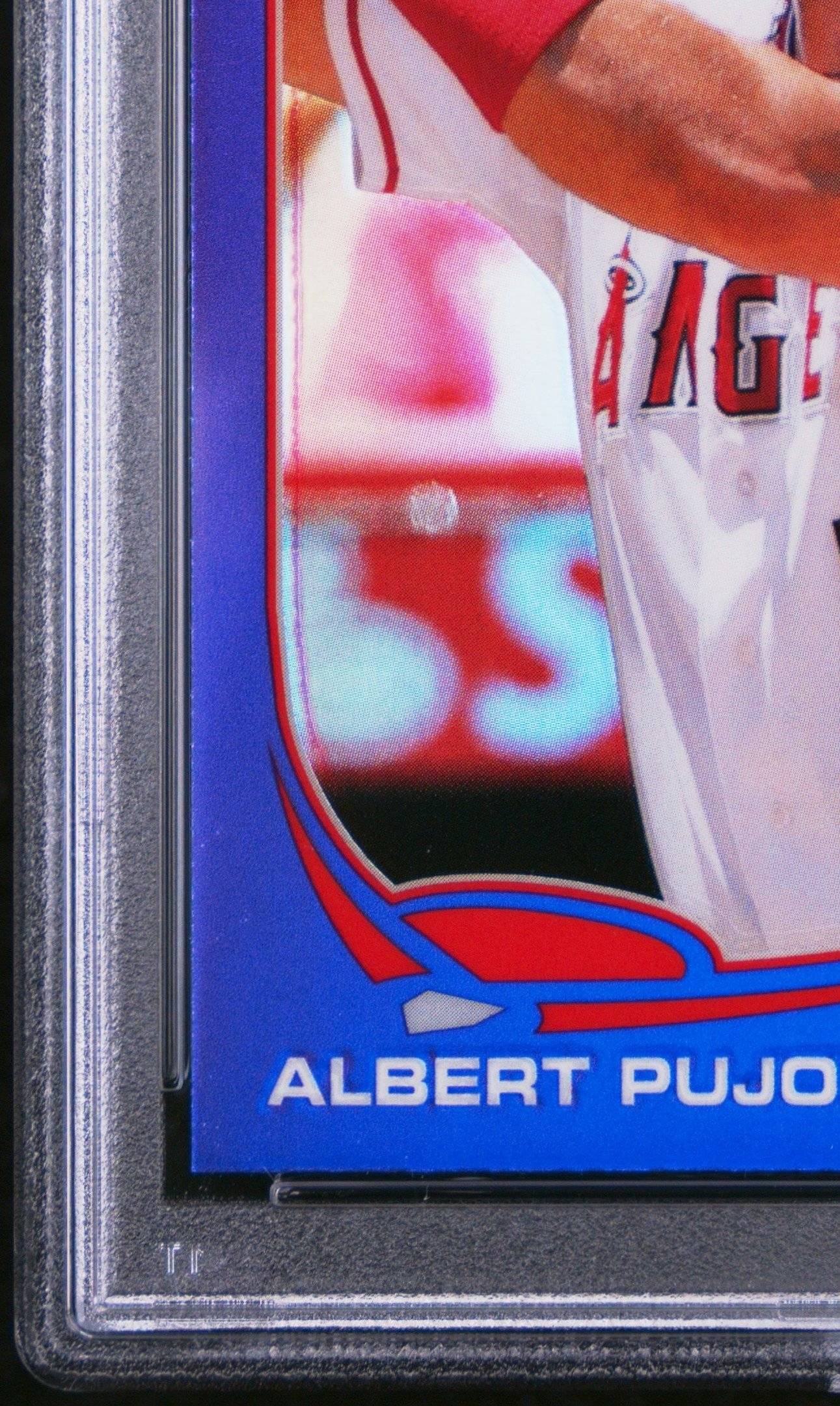 2013 Topps Chrome Albert Pujols Purple Refractor #136 PSA 9 | MySlabs