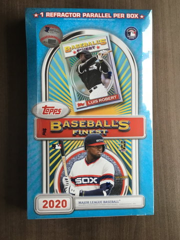 2020 Topps Finest Flashback Hobby Box