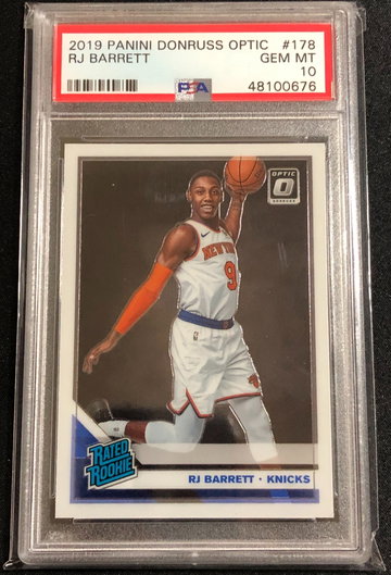 RJ Barrett Optic PSA 10