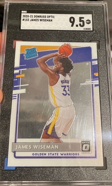 2020 Optic James Wiseman SGC 9.5