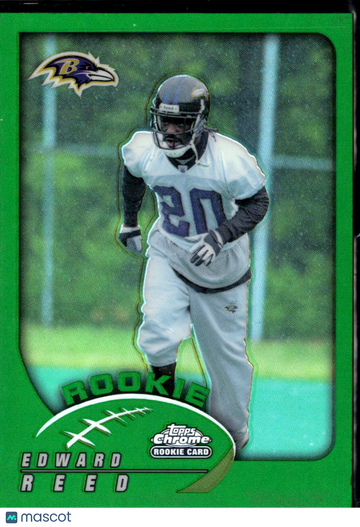 2002 Topps Chrome Edward Reed #208