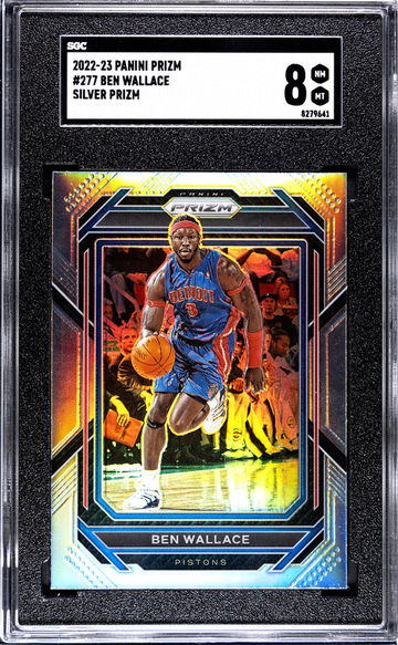 2022-23 Panini Prizm #277 Ben Wallace Silver Prizm SGC 8