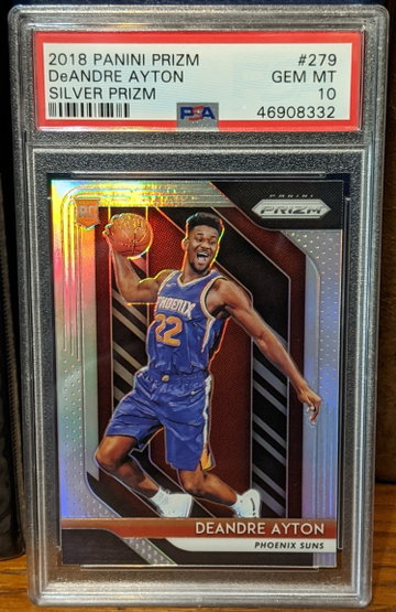 DeAndre Ayton 2018 Silver Prizm