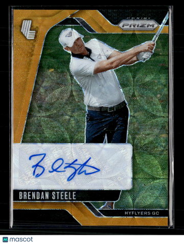 2025 Panini Prizm LIV Golf Brendan Steele #SIG-BST Gold /10