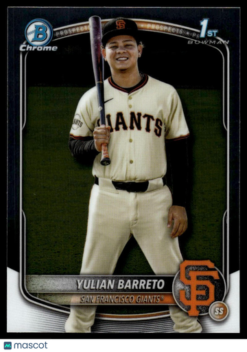 2025 Bowman Chrome Yulian Barreto #BCP-229 Bowman Chrome Prospects