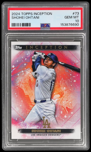 2024 Topps Inception Shohei Ohtani PSA 10