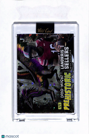 2024 Wild Card Dino-Might Prehistoric LaNorris Sellers #PHPT2-LS 1/1 1/1
