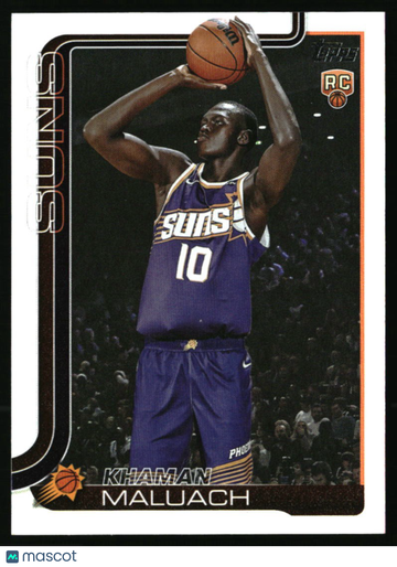 2025-26 Topps Khaman Maluach #210 RC Phoenix Suns
