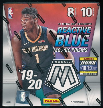 2019-20 Panini Mosaic Mega Box NBA