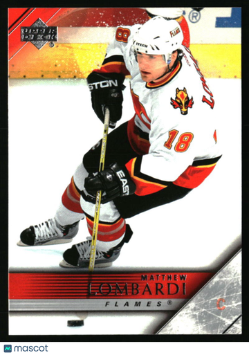 2005-06 Upper Deck Matthew Lombardi #277 Calgary Flames