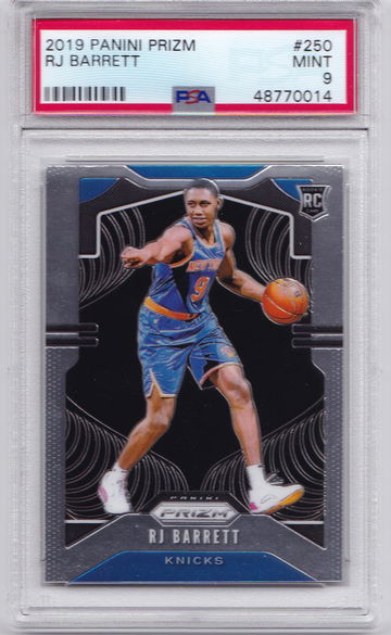 RJ Barrett 2019 Prizm PSA 9 