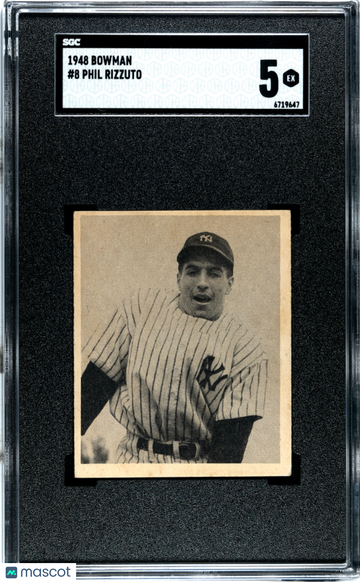 1948 Bowman Phil Rizzuto #8 SGC 5