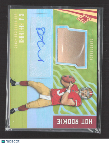 2017 Panini Phoenix Hot Rookie C.J. Beathard #HRS-CJB /49 Memorabilia