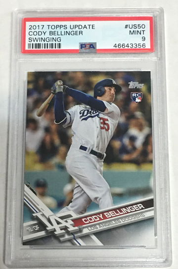 2017 Topps Update Cody Bellinger #US50 PSA 9