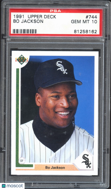 Bo Jackson 1991 Upper Deck PSA 10