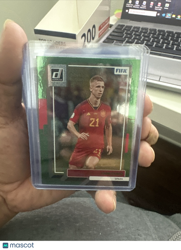 2022-23 Panini Donruss Soccer Dani Olmo #115 Green