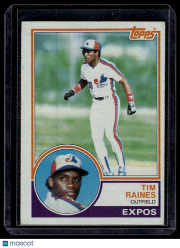 1983 Topps Tim Raines #595