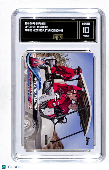 2018 Topps Update Mike Trout Shohei Ohtani Justin Upton #US158