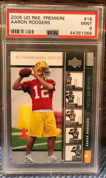 2005 Upper Deck Rookie Premiere Aaron Rodgers RC