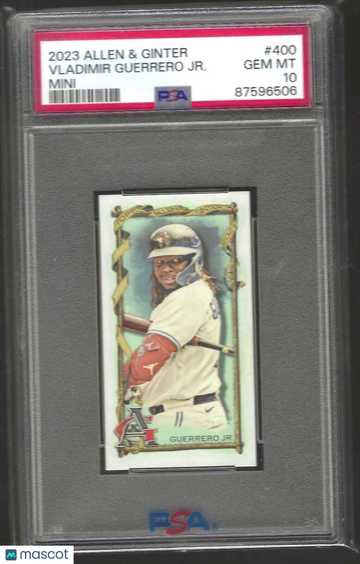 2023 Topps Allen & Ginter Vladimir Guerrero JR. #400 Mini PSA 10